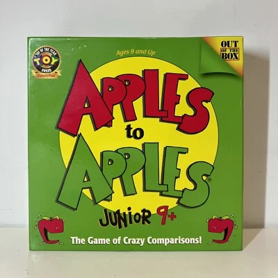 Apples to Apples Junior 9+ The Game of Crazy Comparisons! Used Condition. - Image 1 of 3