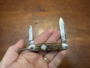 Vintage c. 1947, Utica, Featherweight, Girl Scout, Camp, Pocket Knife, USA
