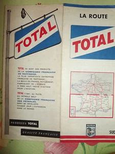 carte michelin 999 france sud TOTAL 1962 - Foto 1 di 1