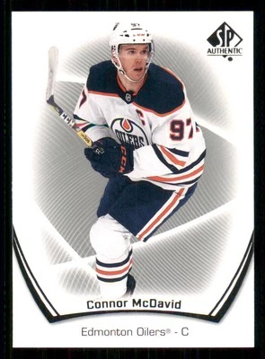 2021-22 SP Authentic #1 Connor McDavid - Image 1 of 2