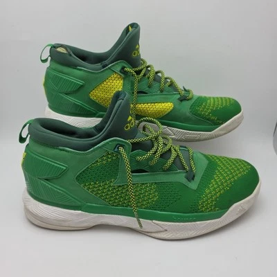 Zapatos de baloncesto Adidas D Lillard Oakland A’s Primeknit para hombre talla 13 B72907 Foto 1 de 4