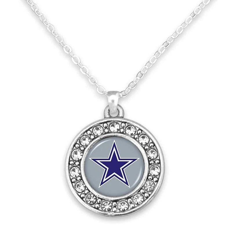 Dallas Cowboys Mujer Licencia NFL 18" Colgante Mojo Collar Abby Girl Diseño Foto 1 de 4
