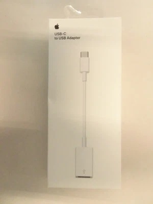 Genuine Apple USB-C to USB Adapter  A1632 - Genuine (MJ1M2AM/A) New - Image 1 of 2