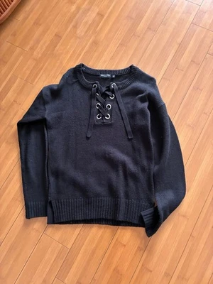 Suéter Brave Soul Cruz Negro Mediano Foto 1 de 3