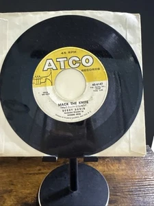 HEAR IT 50's 45 rpm record Bobby Darin "Mack the Knife" from 1959 - Picture 1 of 2