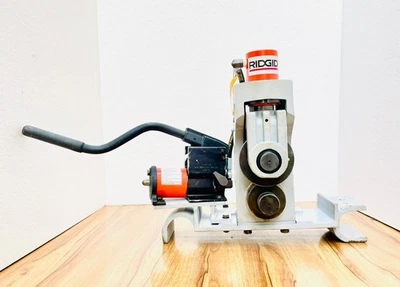 RIDGID 918 Hydraulique Rouleau Rainureuse / Rainurage Machine #11 - Image 1 of 4