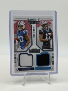 Adonai Mitchell Xavier Legette 2024 Contenders Rookie Ticket Dual Swatches DS-6 - Picture 1 of 2
