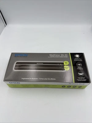 EPSON WorkForce DS-30 USB 2.0 (NOT Bluetooth) Portable Color Document Scanner - Image 1 of 3