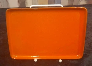 Melitta Ceracron, kleines rotes Tablett, 70er Jahre - Bild 1 von 3