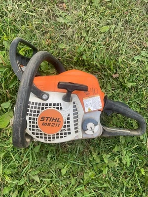 Stihl MS211 Chainsaw Powerhead Parts Or Repair  Bin 0 - Image 1 of 4
