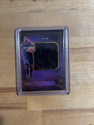 2024 Panini Silhouette #S-DVM Davion Mitchell Bronze /49 - Image 1 of 2