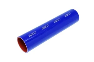 HPS 4.25" ID 1 Foot Long 4-ply Reinforced Silicone Coupler Tube Hose Blue 108mm - Picture 1 of 2