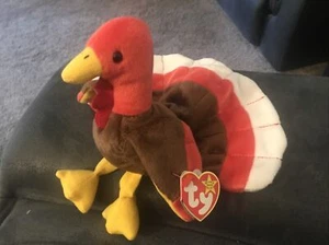gobbles turkey beanie baby with tag - Picture 1 of 12