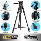 Ultimaxx 75 Inch Professional Lightweight Tripod for Nikon Canon Sony