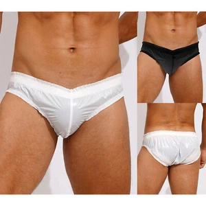 AU Mens Waterproof Micro Bikini Briefs Low Rise Bulge Pouch Soft Underpants - Picture 1 of 23