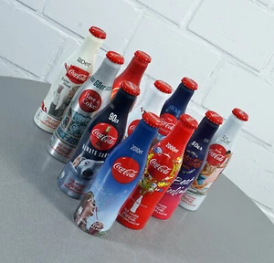 100 años de Coca Cola edición especial 10 botellas botellas botellas de contorno edición especial - Imagen 1 de 8