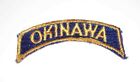 ORIGINAL CUT-EDGE OCCUPATION ERA OKINAWA TAB FOR WESTERN PACIFIC FORCES PATCH
