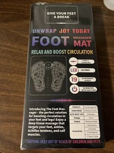 Unwrap Joy Today with Foot Massager Mat Relax and Boost Circulation - New - Picture 1 of 1
