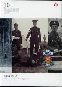 Canada Stamps, Booklet of 10, Princess of Wales' Own Regiment, #2635a, BK535 MNH - Picture 1 of 2