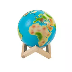 Lámpara globo terráqueo LED que cambia de color - Imagen 1 de 3
