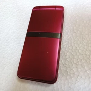 KYOCERA KY-42C DIGNO 8GB ANDROID TELEFON Z KLAPKĄ docomo ODBLOKOWANY Czerwony - Zdjęcie 1 z 5