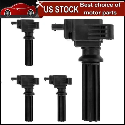 4 pack Ignition coil For 2013-2018 Ford Focus Ford Edge Ford Fusion Foto 1 de 4