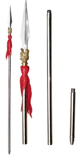 Lança de aço inoxidável WLE War Dragon 83" comprimento total duas peças - Imagem 1 de 1