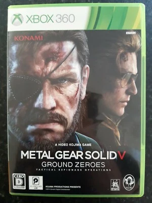 Metal Gear Solid V Ground Zeroes Japanese Xbox 360 - Image 1 of 4