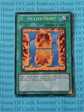 H - Heated Heart RYMP-EN023 Secret Rare Yu-Gi-Oh Card 1st Edition New