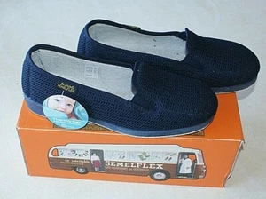 chaussons/pantoufles Semelflex Hera bleu taille 41 étiquetés à 39€ (vo) - Imagen 1 de 5