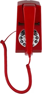 Landline Phones for Home, Corded Wall Phone, Retro House Phone for Seniors, Basi - Zdjęcie 1 z 6