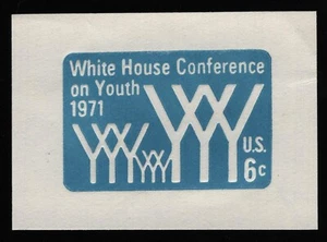 #U555 6c Conference on Youth, Cut Square, Mint **ANY 5=FREE SHIPPING** - Picture 1 of 1