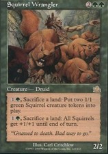 [1x] Squirrel Wrangler - Foil - Slight Play, English - Prophecy MTG Magic