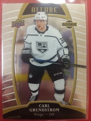 2019-20 Allure Base Rookie #73 Carl Grundstrom + Drew Doughty #40 - LA Kings - Image 1 of 4