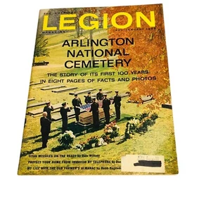 American Legion Magazine January 1965 Arlington National Cemetery Vtg - Foto 1 di 5