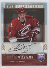 2006-07 Upper Deck Be a Player Signatures Justin Williams #JW Auto