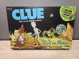 Clue Rick and Morty Back in Blackout Mystery Brettspiel - unbespielt - Bild 1 von 8