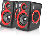 Pc Computer Speakers With Surround Sound Usb Wired Laptop Deep Bass For Desktop