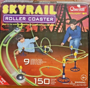 VINTAGE 2006 Quercetti SKYRAIL Roller Coaster 6430 STEM INCOMPLETE 138/150 Pcs - Picture 1 of 4