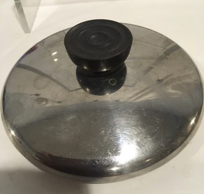 Revere Ware Saucepan Pot 1 qt Lid 5 3/8” Bottom Rim Stainless Steel Replacement - Image 1 of 3