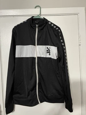 Chaqueta de Pista Irrompible Zoo York Para Hombre Cremallera Completa Ciudad de Nueva York Talla Grande Negra Foto 1 de 4