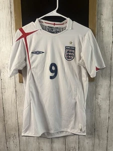 Rooney #9 Umbro England Nationalmannschaft Fußball Trikot Y2K - Bild 1 von 6