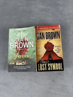 Dan Brown Book Set of 2 Inferno and The Lost Symbol Foto 1 de 4