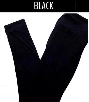 ОДНА ПАРА СОВЕРШЕННО НОВЫХ детских леггинсов LuLaRoe L/XL (8-14) ОДНОТОННЫЕ ЧЕРНЫЕ - Изображение 1 из 4