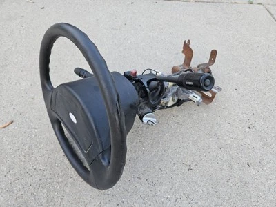 Ford Bronco F150 F250 F350 XL 1992 1993 columna de dirección no inclinable OEM Foto 1 de 4