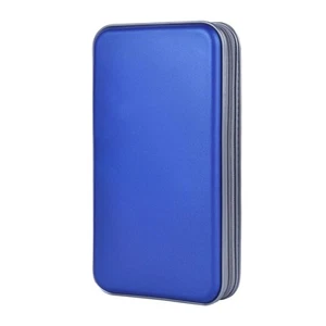 CD Holder, 72 Capacity CD/DVD Case Holder Portable Wallet Storage Organizer H... - Picture 1 of 7