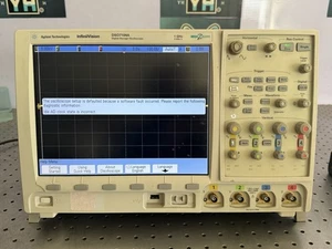 Agilent DSO7104A 1GHz Oscilloscope – Boots, ADC Clock Error, Needs Repair, As-Is - Picture 1 of 7