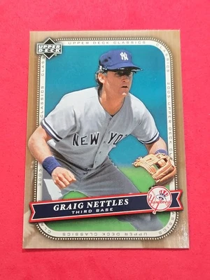 Graig Nettles Upper Deck Classics #40 2005 Foto 1 de 2