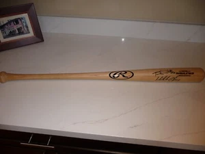 RAWLINS PROFESSIONAL 34" #271 CUPPED BASEBALL BAT - AUTOGRAPHED - Free Shipping - Picture 1 of 7