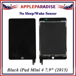 Black LCD Display Touch Screen Digitizer Assembly For iPad Mini 4 A1538/A1550 - Picture 1 of 8